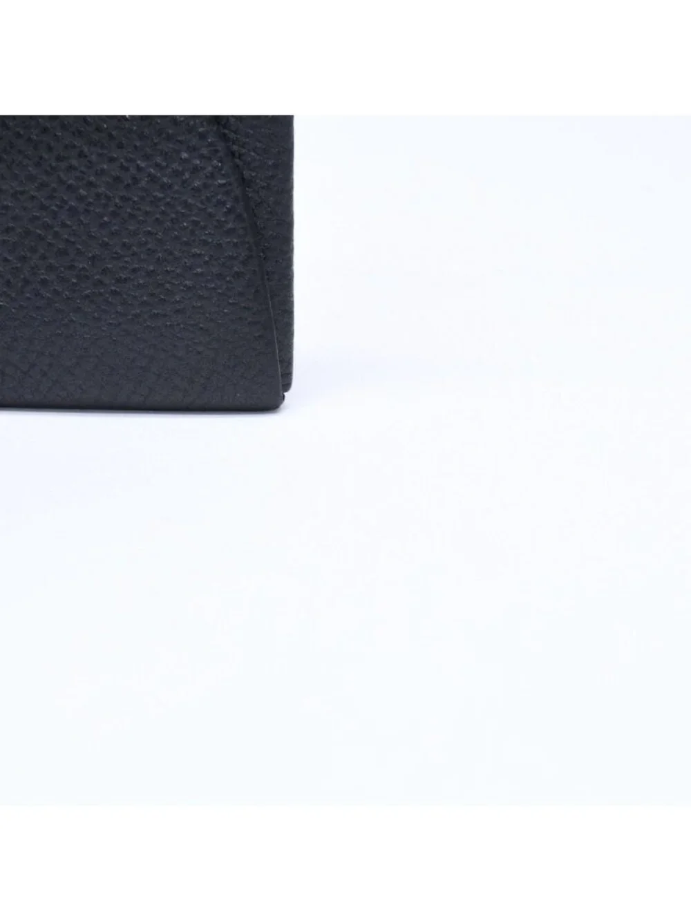 Hermes Wallet Coin Purse Bastia Veau Epsom Silver Black